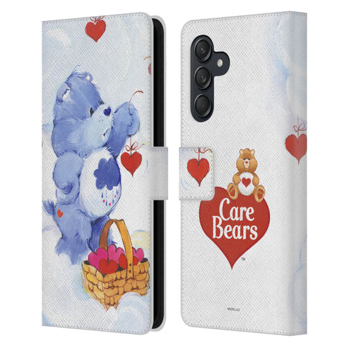 Care Bears Classic Grumpy Leather Book Wallet Case Cover For Samsung Galaxy M55 5G