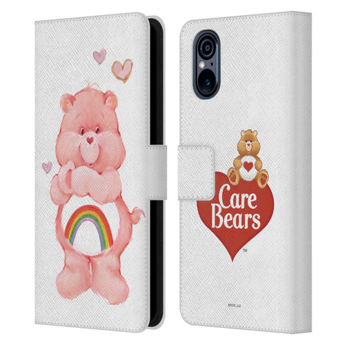 Care Bears Classic Cheer Leather Book Wallet Case Cover For Sony Xperia 5 V 5G