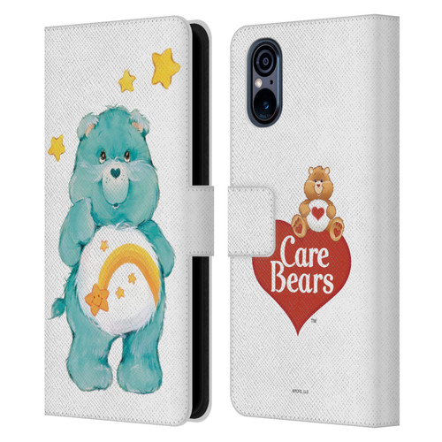 Care Bears Classic Wish Leather Book Wallet Case Cover For Sony Xperia 5 V 5G