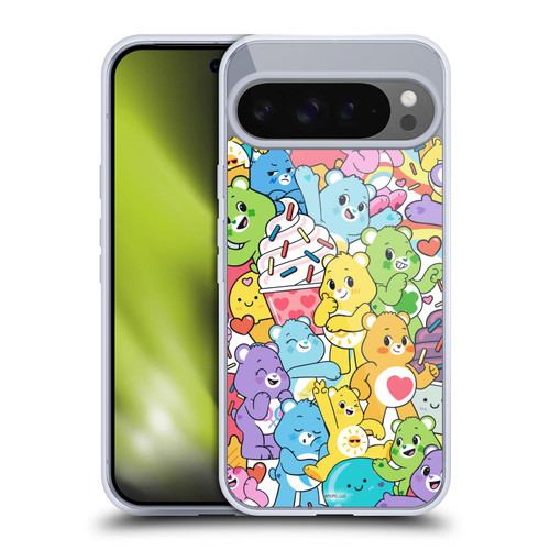 Care Bears Sweet And Savory Character Pattern Soft Gel Case for Google Pixel 9 Pro XL