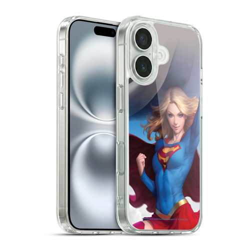 Superman DC Comics Supergirl Comic Art #12 Variant Soft Gel Case for Apple iPhone 16 & MagSafe
