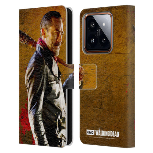 AMC The Walking Dead Negan Lucille 1 Leather Book Wallet Case Cover For Xiaomi 14