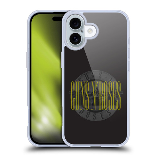 Guns N' Roses Band Art Bullet Soft Gel Case for Apple iPhone 16