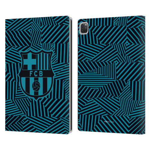 FC Barcelona Crest Black Leather Book Wallet Case Cover For Apple iPad Pro 13 M4 2024