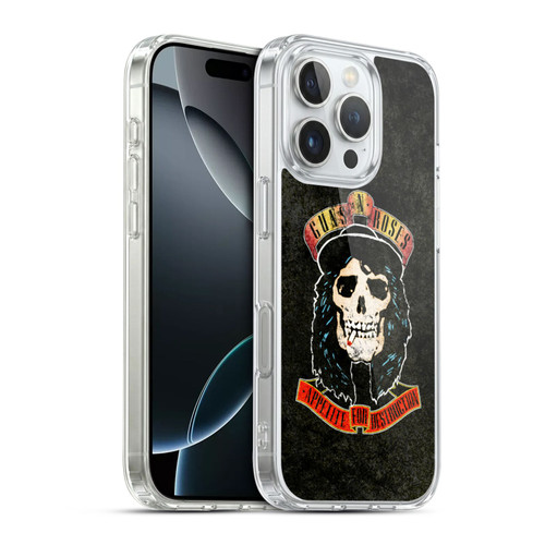 Guns N' Roses Vintage Stradlin Soft Gel Case for Apple iPhone 16 Pro