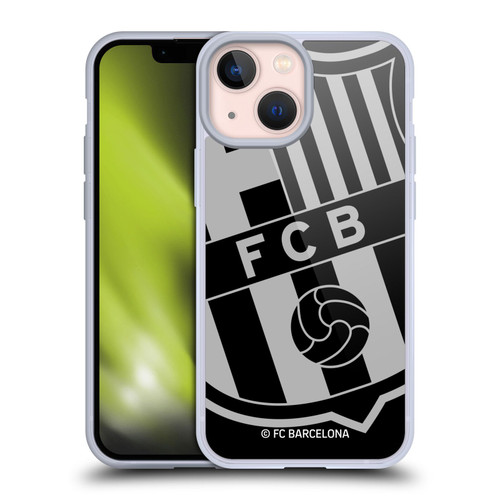 FC Barcelona Crest Oversized Soft Gel Case for Apple iPhone 13 Mini & MagSafe