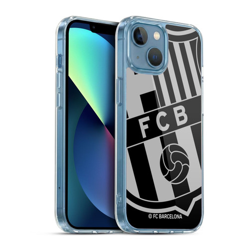 FC Barcelona Crest Oversized Soft Gel Case for Apple iPhone 13 Mini & MagSafe