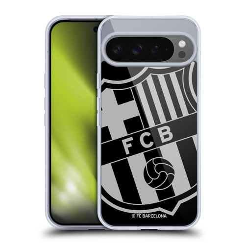 FC Barcelona Crest Oversized Soft Gel Case for Google Pixel 9 Pro XL