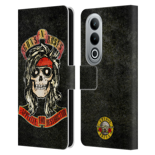 Guns N' Roses Vintage McKagan Leather Book Wallet Case Cover For OPPO OnePlus Ace 3V 5G