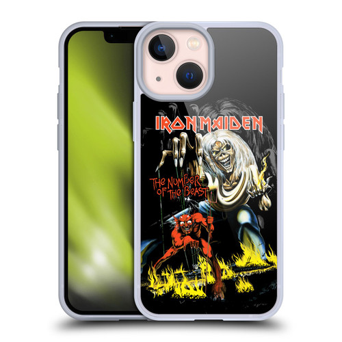 Iron Maiden Album Covers NOTB Soft Gel Case for Apple iPhone 13 Mini