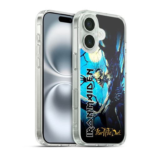 Iron Maiden Album Covers FOTD Soft Gel Case for Apple iPhone 16 & MagSafe