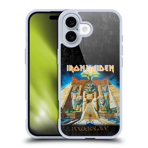 Iron Maiden Album Covers Powerslave Soft Gel Case for Apple iPhone 16 & MagSafe