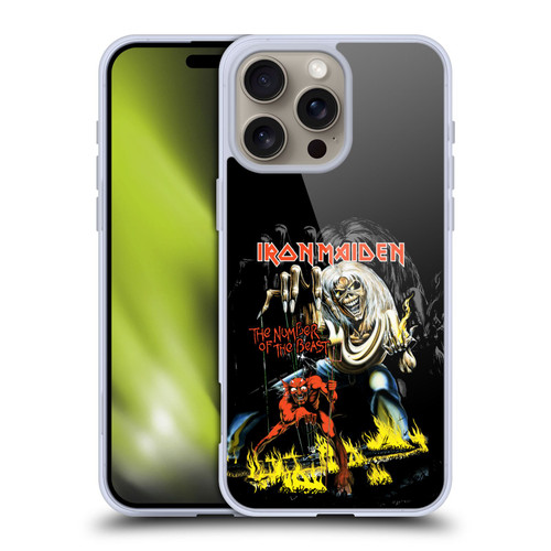 Iron Maiden Album Covers NOTB Soft Gel Case for Apple iPhone 16 Pro Max