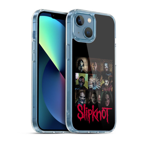 Slipknot Key Art Blocks Soft Gel Case for Apple iPhone 13 Mini