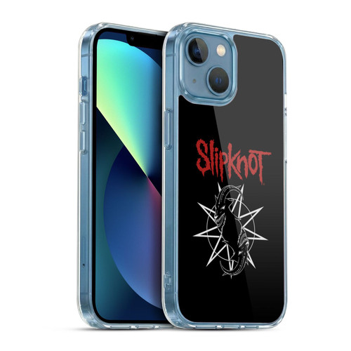 Slipknot Key Art Goat Logo Soft Gel Case for Apple iPhone 13 Mini