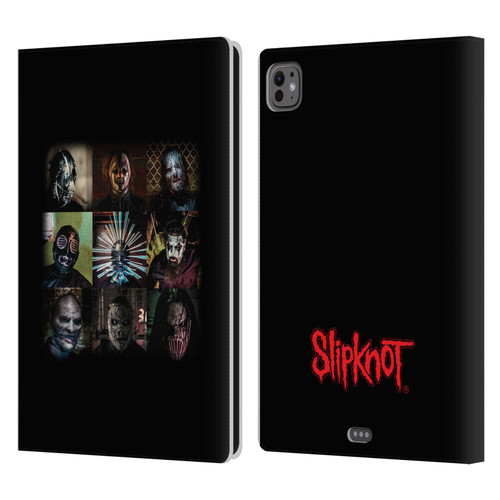 Slipknot Key Art Blocks Leather Book Wallet Case Cover For Apple iPad Pro 11 M4 2024