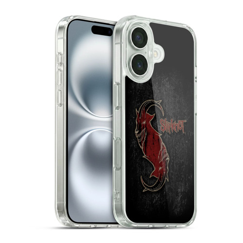 Slipknot Key Art Red Goat Soft Gel Case for Apple iPhone 16