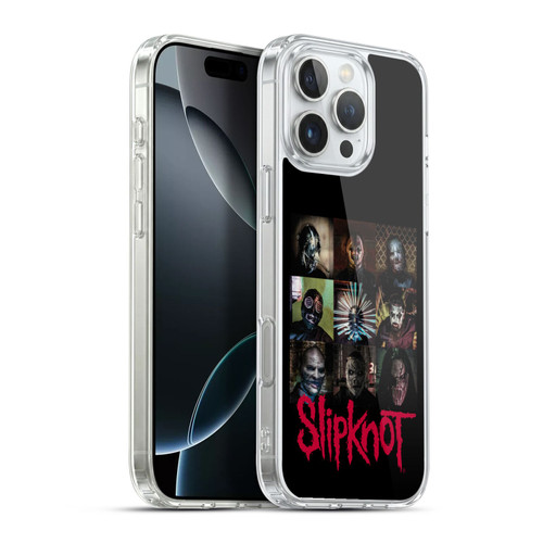 Slipknot Key Art Blocks Soft Gel Case for Apple iPhone 16 Pro Max