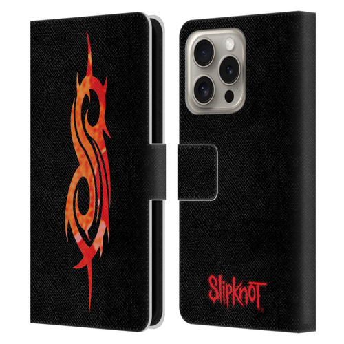 Slipknot Key Art Tribal Leather Book Wallet Case Cover For Apple iPhone 16 Pro