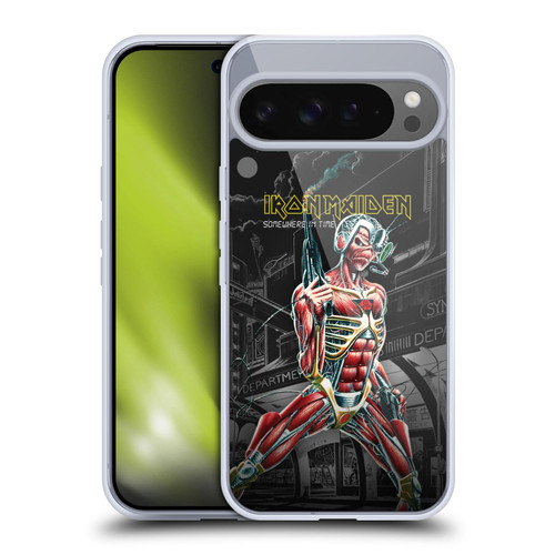 Iron Maiden Album Covers Somewhere Soft Gel Case for Google Pixel 9 Pro XL