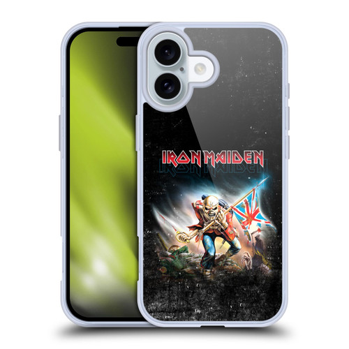 Iron Maiden Art Trooper 2016 Soft Gel Case for Apple iPhone 16 & MagSafe