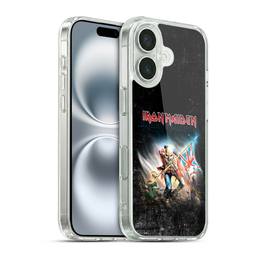 Iron Maiden Art Trooper 2016 Soft Gel Case for Apple iPhone 16 & MagSafe