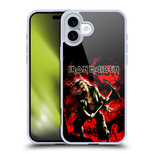 Iron Maiden Art Benjamin Breeg Soft Gel Case for Apple iPhone 16 Plus