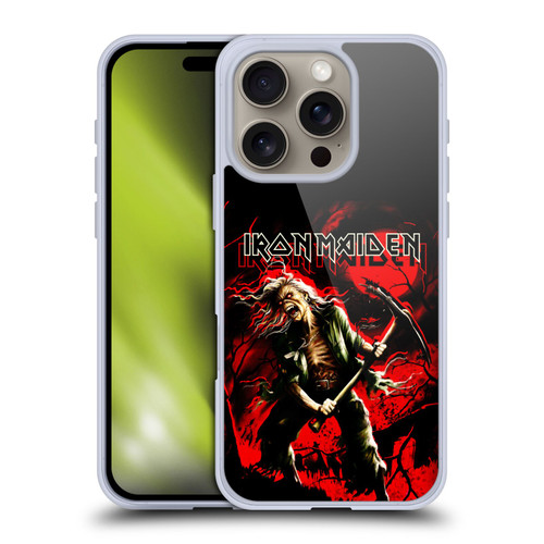 Iron Maiden Art Benjamin Breeg Soft Gel Case for Apple iPhone 16 Pro
