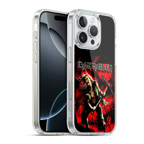 Iron Maiden Art Benjamin Breeg Soft Gel Case for Apple iPhone 16 Pro & MagSafe