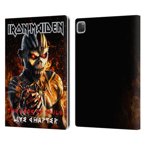 Iron Maiden Tours TBOS Live Chapter Leather Book Wallet Case Cover For Apple iPad Pro 13 M4 2024