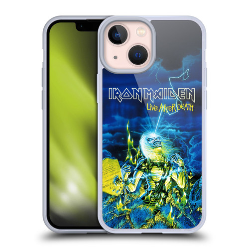 Iron Maiden Tours Live After Death Soft Gel Case for Apple iPhone 13 Mini