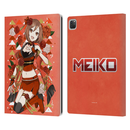 Hatsune Miku Characters Meiko Leather Book Wallet Case Cover For Apple iPad Pro 13 M4 2024