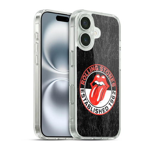 The Rolling Stones Graphics Established 1962 Soft Gel Case for Apple iPhone 16