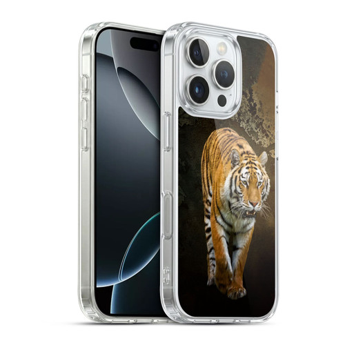 Simone Gatterwe Animals Siberian Tiger Soft Gel Case for Apple iPhone 16 Pro