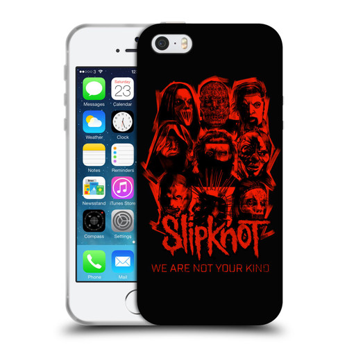 Slipknot We Are Not Your Kind Red Patch Soft Gel Case for Apple iPhone 5 / 5s / iPhone SE 2016