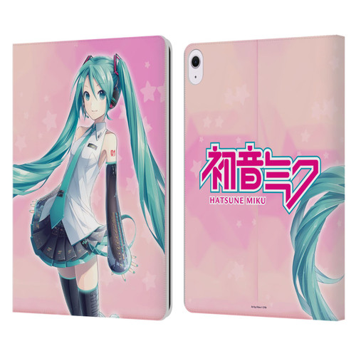 Hatsune Miku Graphics Star Leather Book Wallet Case Cover For Apple iPad Air 13 2024