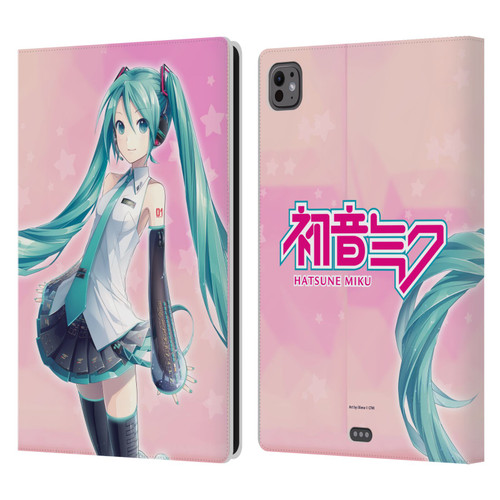 Hatsune Miku Graphics Star Leather Book Wallet Case Cover For Apple iPad Pro 11 M4 2024