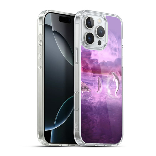 Simone Gatterwe Dolphins Dream Of Dolphins Soft Gel Case for Apple iPhone 16 Pro Max & MagSafe
