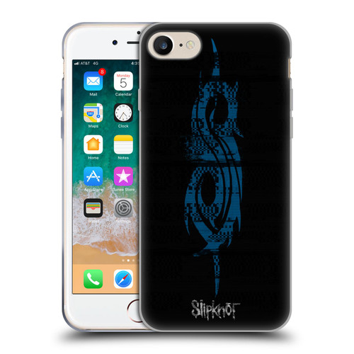 Slipknot We Are Not Your Kind Glitch Logo Soft Gel Case for Apple iPhone 7 / 8 / SE 2020 & 2022