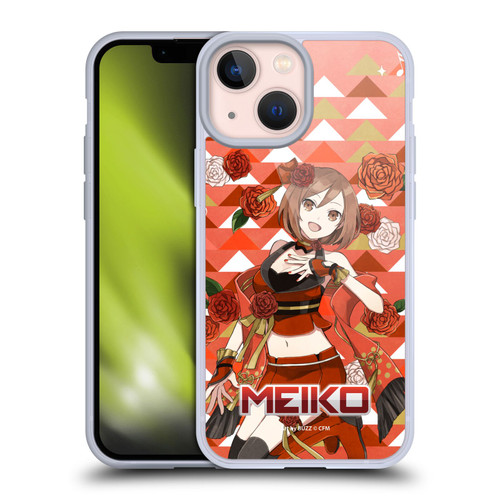Hatsune Miku Characters Meiko Soft Gel Case for Apple iPhone 13 Mini