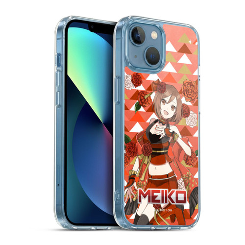Hatsune Miku Characters Meiko Soft Gel Case for Apple iPhone 13 Mini