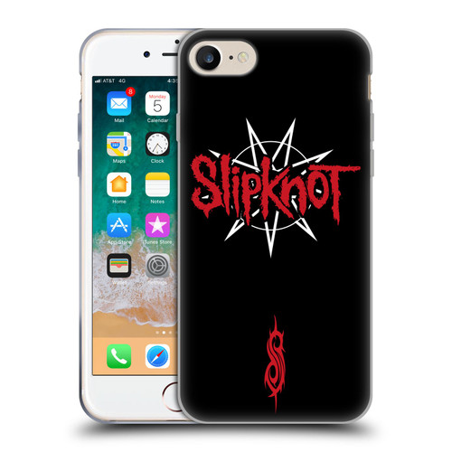 Slipknot We Are Not Your Kind Star Crest Logo Soft Gel Case for Apple iPhone 7 / 8 / SE 2020 & 2022
