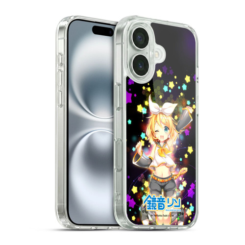 Hatsune Miku Characters Kagamine Rin Soft Gel Case for Apple iPhone 16