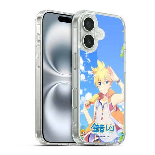 Hatsune Miku Characters Kagamine Len Soft Gel Case for Apple iPhone 16