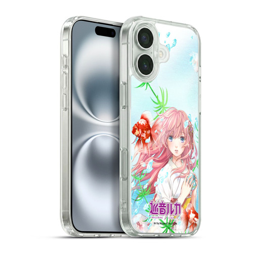 Hatsune Miku Characters Megurine Luka Soft Gel Case for Apple iPhone 16 Plus