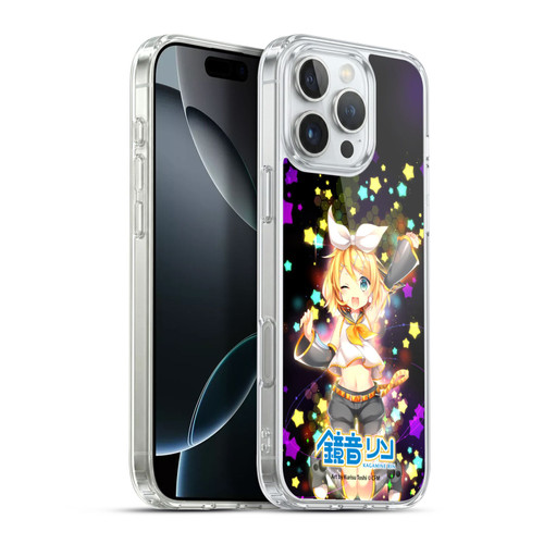 Hatsune Miku Characters Kagamine Rin Soft Gel Case for Apple iPhone 16 Pro Max