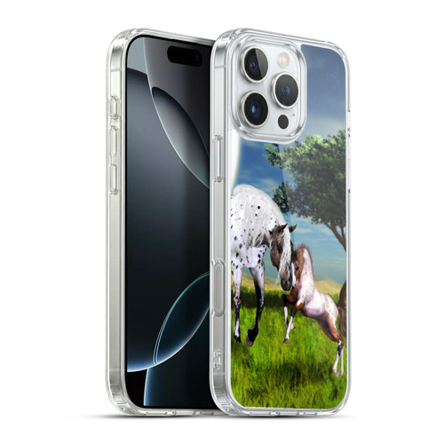 Simone Gatterwe Horses Love Forever Soft Gel Case for Apple iPhone 16 Pro Max & MagSafe