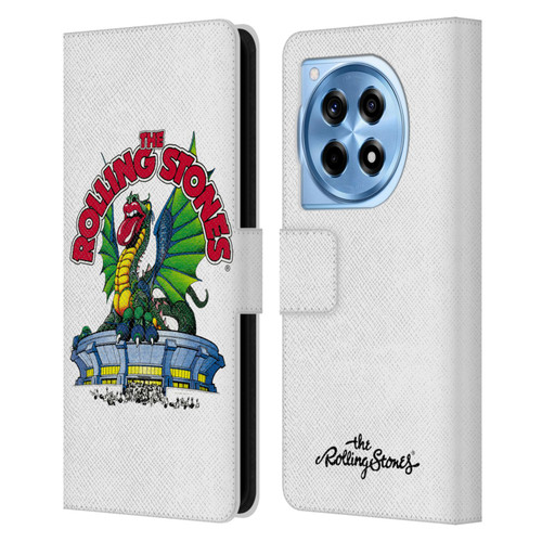 The Rolling Stones Key Art Dragon Leather Book Wallet Case Cover For OnePlus 12R