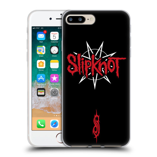 Slipknot We Are Not Your Kind Star Crest Logo Soft Gel Case for Apple iPhone 7 Plus / iPhone 8 Plus