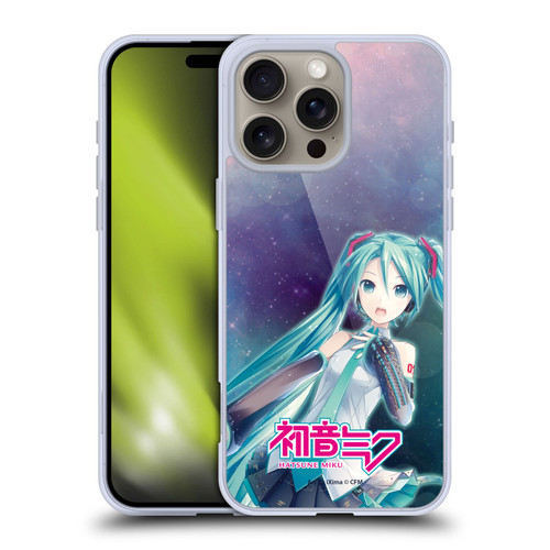 Hatsune Miku Graphics Nebula Soft Gel Case for Apple iPhone 16 Pro Max & MagSafe